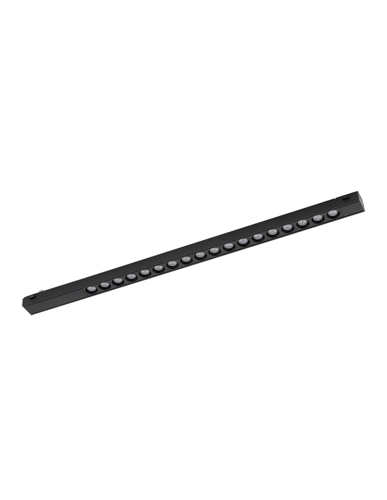 Magnetic rail lamps - Nowodvorski UT-LVM FOCUS LED 18W Rail systems 1-circuit low voltage 48V UT- LVM led lamps Max power 18W LED 3000K Black - product kolory-swiatla.pl 1