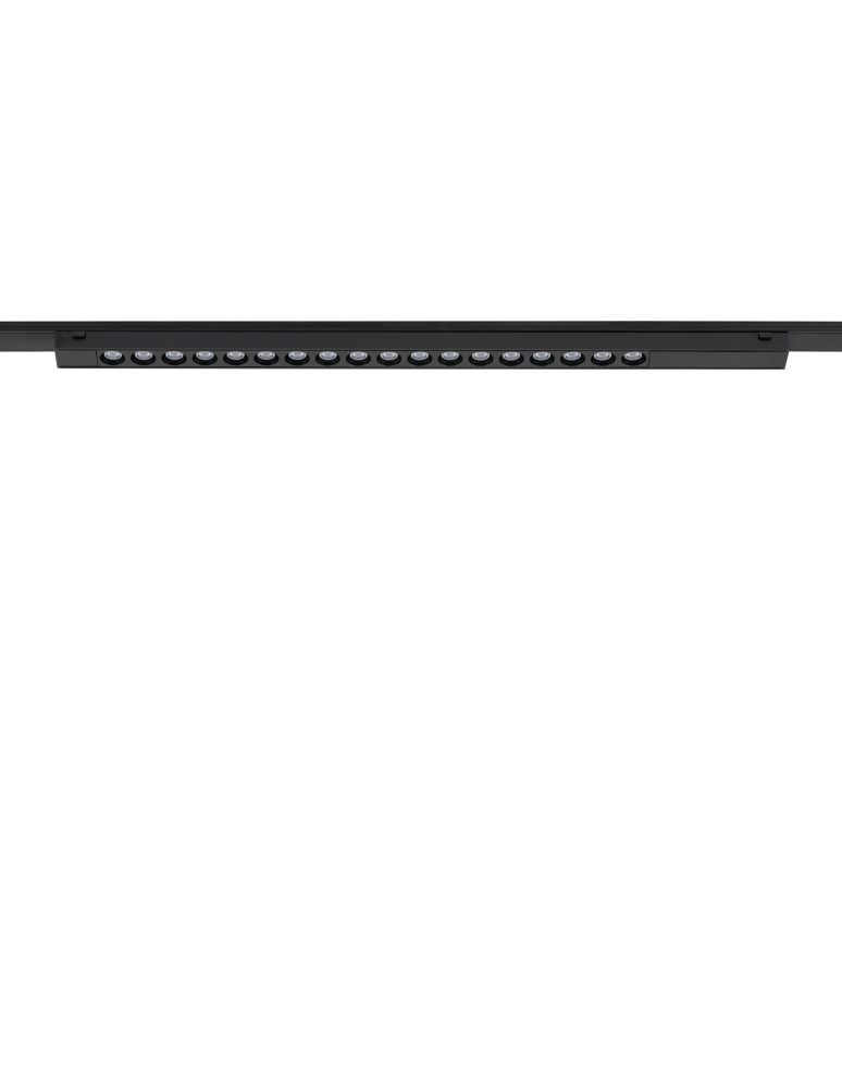 Magnetic rail lamps - Nowodvorski UT-LVM FOCUS LED 18W Rail systems 1-circuit low voltage 48V UT- LVM led lamps Max power 18W LED 3000K Black - product kolory-swiatla.pl 3