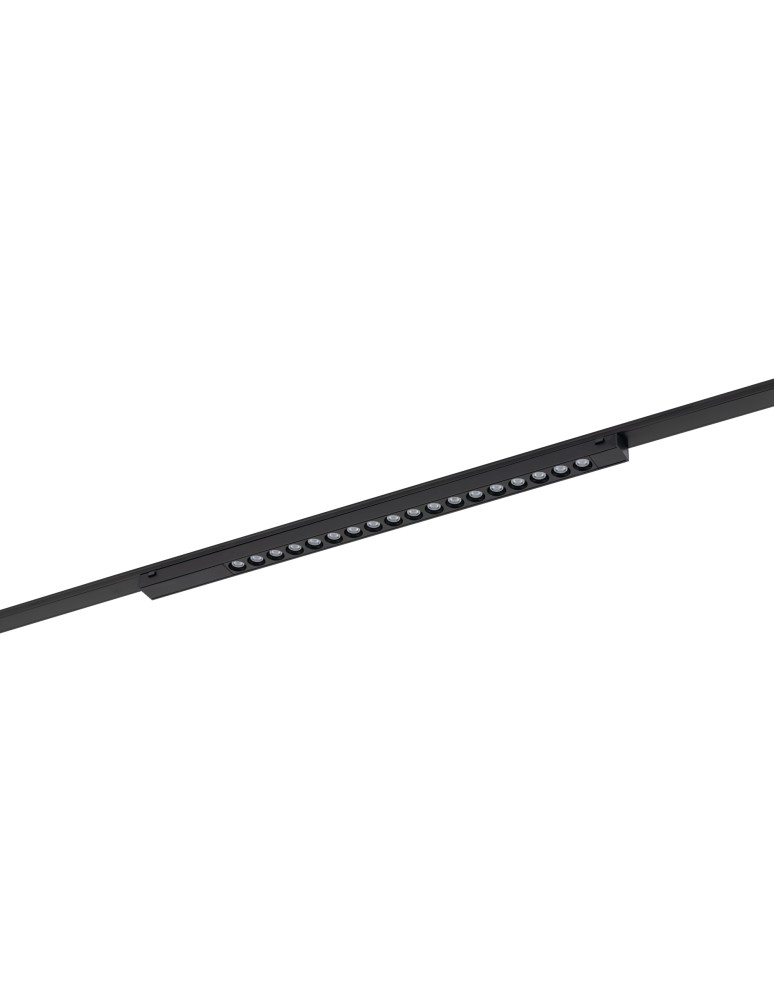 Magnetic rail lamps - Nowodvorski UT-LVM FOCUS LED 18W Rail systems 1-circuit low voltage 48V UT- LVM led lamps Max power 18W LED 3000K Black - product kolory-swiatla.pl 4