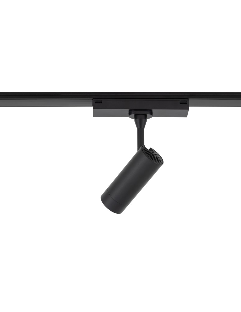 Magnetic rail lamps - Nowodvorski UT-LVM SPOT LED 5W Rail systems 1-circuit low voltage 48V UT- LVM LED lamps Max wattage 5W LED 3000K Black  - product kolory-swiatla.pl 5