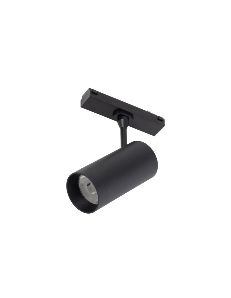 Magnetic rail lamps - Nowodvorski UT-LVM LED SPOT 12W Rail systems 1-circuit low voltage 48V UT- LVM LED lamps Max power 12W LED 3000K Black. - product kolory-swiatla.pl 1