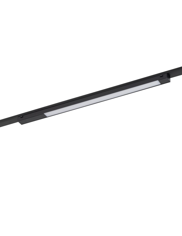 Magnetic rail lamps - Nowodvorski UT-LVM LINE LED 18W Rail systems 1-circuit low voltage 48V UT- LVM LED lamps Max power 18W LED 4000K Black. - product kolory-swiatla.pl 3