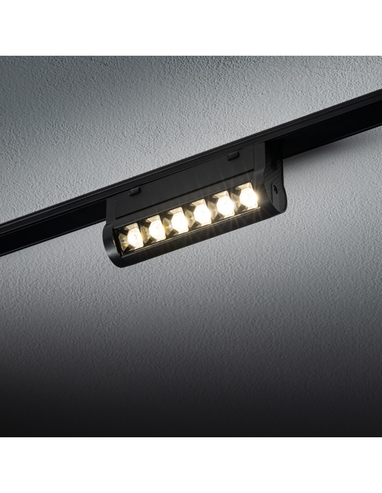 Magnetic rail lamps - Nowodvorski UT-LVM FOCUS SWING LED 6W Rail systems 1-circuit low voltage 48V UT- LVM led lamps Max power 6W LED 4000K  - product kolory-swiatla.pl 2