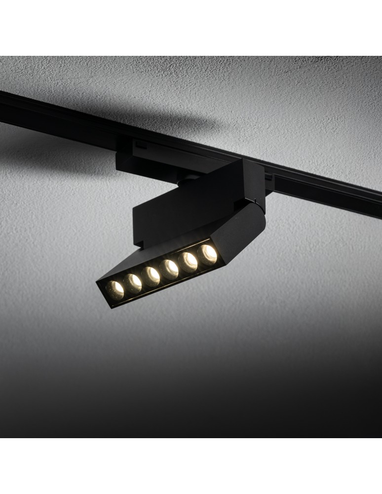 Nowodvorski UT-LVM FOCUS OUT LED 6W Systemy szynowe 1-obwodowy niskonapięciowy 48V   UT- LVM Lampy led Max moc 6W LED  4000K Cz