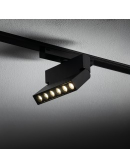 Nowodvorski UT-LVM FOCUS OUT LED 6W Systemy szynowe 1-obwodowy niskonapięciowy 48V   UT- LVM Lampy led Max moc 6W LED  4000K Cz - produkt 2