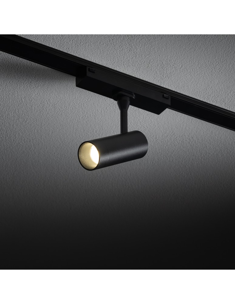 Magnetic rail lamps - Nowodvorski UT-LVM SPOT LED 5W Rail systems 1-circuit low voltage 48V UT- LVM LED lamps Max wattage 5W LED 4000K Black  - product kolory-swiatla.pl 2