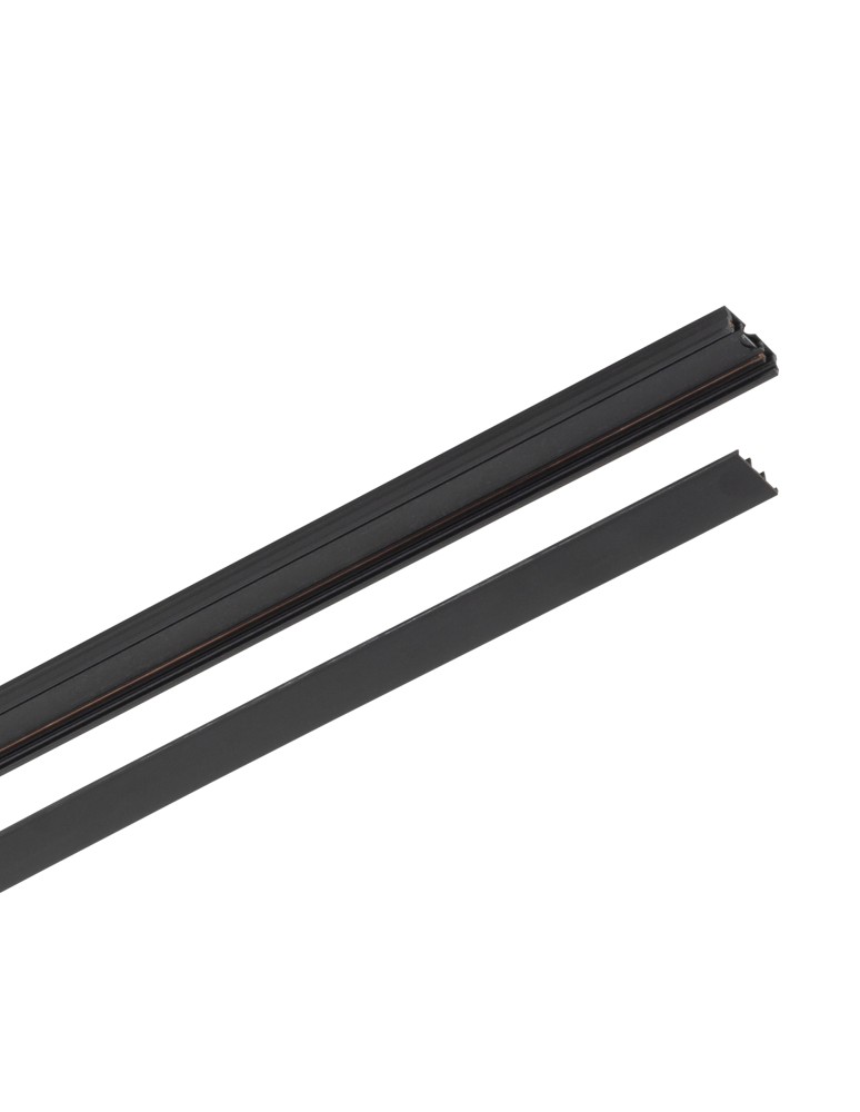 Magnetic rails - Nowodvorski UT-LVM TRACK 1M Rail Systems 1-circuit low voltage 48V UT- LVM Surface-mounted Rail Black 11320 - product kolory-swiatla.pl 2