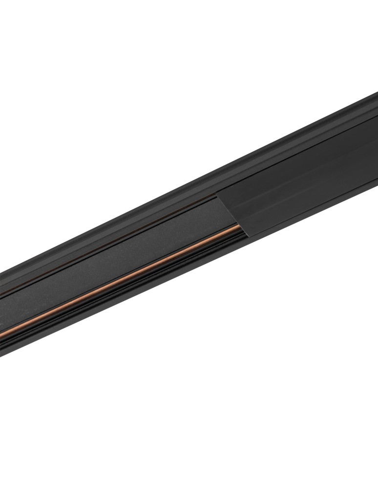 Magnetic rails - Nowodvorski UT-LVM TRACK 1M Rail Systems 1-circuit low voltage 48V UT- LVM Surface-mounted Rail Black 11320 - product kolory-swiatla.pl 3