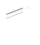 Magnetic rails - Nowodvorski UT-LVM TRACK 1M Rail Systems 1-circuit low voltage 48V UT- LVM Surface-mounted Rail Black 11320 - product 6