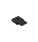 Accessories for magnetic busbars - Nowodvorski UT-LVM END CAP Rail systems 1-circuit low voltage 48V UT- LVM Surface mounted accessories Black 11327 - product 1