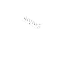 Nowodvorski UT-LVM 48V, 100W INSIDE POWER SUPPLY Rail systems 1-circuit low voltage 48V UT- LVM Surface mounted accessories M - product 2