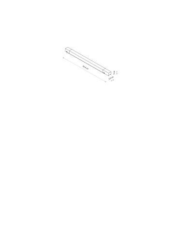 Nowodvorski UT-LVM 48V, 200W INSIDE POWER SUPPLY Rail systems 1-circuit low voltage 48V UT- LVM Surface mounted accessories M - product 2