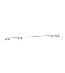 Spotlight ceiling lamps - Nowodvorski FOURTY Spotlight/Spot Max power 10W only LED GU10 R35 Silk gray 11441 - product 1