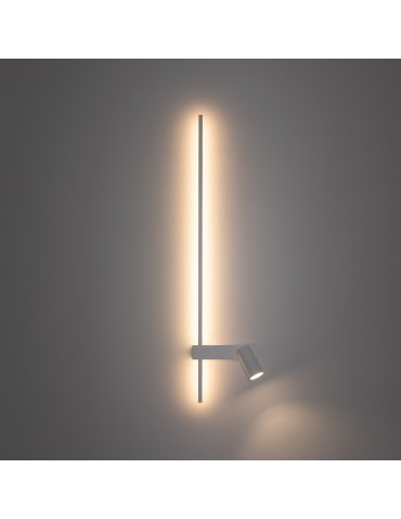 Nowodvorski EASY LED LEFT Wall mounted Adjustable with switch Max power 1x10W only LED, 1x11W LED GU10 R35, LED 3000K... - product 2