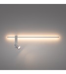 Nowodvorski EASY LED LEFT  Ścienna Regulowany z włącznikiem Max moc 1x10W only LED, 1x11W LED GU10 R35, LED  3000K Biały 115