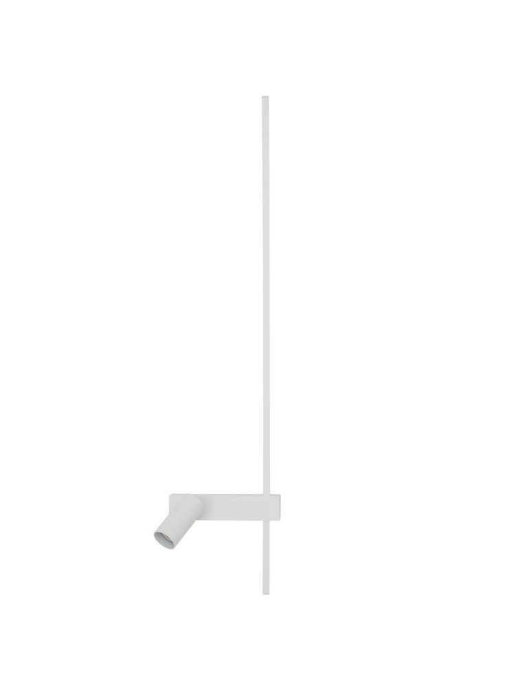 Wall lamps for bedrooms - Nowodvorski EASY LED RIGHT Wall mounted Adjustable with on/off switch Max power 1x10W only LED, 1x11W LED GU10 R35, LED 3000K Wh - product kolory-swiatla.pl 1