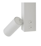Wall lamps for bedrooms - Nowodvorski EASY LED RIGHT Wall mounted Adjustable with on/off switch Max power 1x10W only LED, 1x11W LED GU10 R35, LED 3000K Wh - product 5
