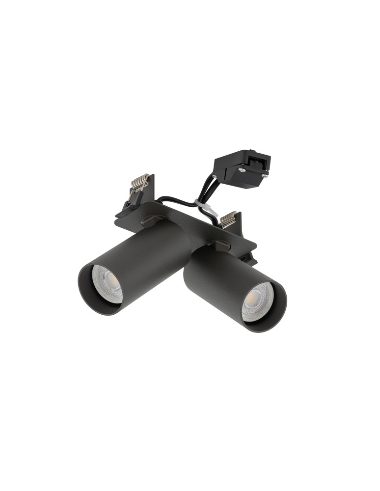 Recessed ceiling spotlights - Nowodvorski FOURTY SURFACE Spotlight/Spot Max power 10W only LED GU10 R35 Umbra gray 11473 - product kolory-swiatla.pl 1