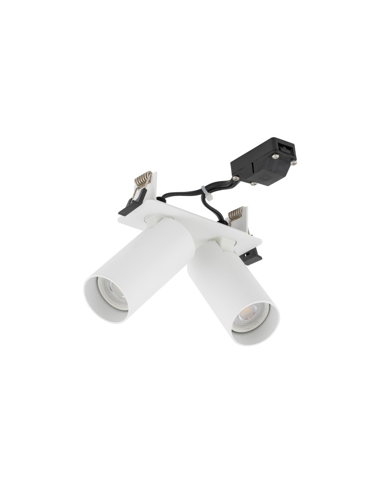 Recessed ceiling spotlights - Nowodvorski FOURTY SURFACE Spotlight/Spot Max power 10W only LED GU10 R35 White 11443 - product kolory-swiatla.pl 1