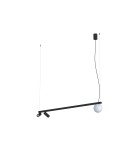 Pendant lamps over the island - Nowodvorski FOURTY Ceiling lamps Pendant lamps Max wattage 10W only LED GU10 R35, G9 Black 11447 - product 1