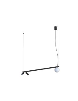 Nowodvorski FOURTY Ceiling lamps Pendant lamps Max wattage 10W only LED GU10 R35, G9 Black 11447