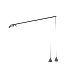 Nowodvorski FOURTY  Lampy sufitowe Sufitowa Max moc 10W only LED GU10 R50, GU10 R35  Czarny 11448