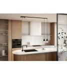 Pendant lamps over the island - Nowodvorski FOURTY Ceiling Lamps Max wattage 10W only LED GU10 R50, GU10 R35 Black 11448 - product 3