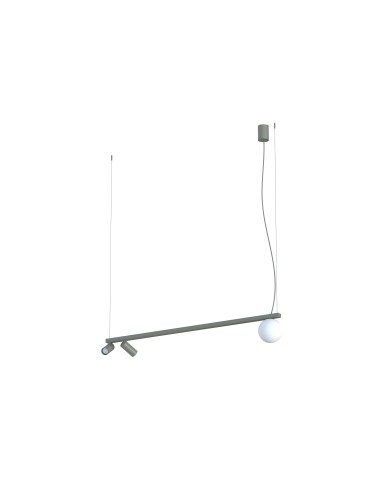 Nowodvorski FOURTY Ceiling lamps Pendant lamps Max wattage 10W only LED GU10 R35, G9 Umbra gray 11471