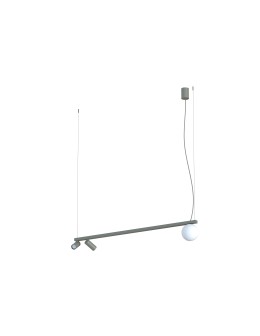 Nowodvorski FOURTY Ceiling lamps Pendant lamps Max wattage 10W only LED GU10 R35, G9 Umbra gray 11471
