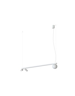 Nowodvorski FOURTY Lampy sufitowe Lampy wiszące Max moc 10W only LED GU10 R35, G9 Biały 11445