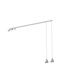 Nowodvorski FOURTY Lampy sufitowe Sufitowa Max moc 10W only LED GU10 R50, GU10 R35 Silk gray 11451