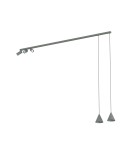 Nowodvorski FOURTY  Lampy sufitowe Sufitowa Max moc 10W only LED GU10 R50, GU10 R35  Umbra gray 11472