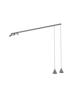 Nowodvorski FOURTY Ceiling Lamps Max wattage 10W only LED GU10 R50, GU10 R35 Umbra gray 11472