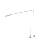 Pendant lamps over the island - Nowodvorski FOURTY Ceiling Lamps Max wattage 10W only LED GU10 R50, GU10 R35 White 11446 - product 1