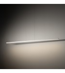 Pendant lamps over the island - Nowodvorski BAR LED M Ceiling Lights Linear Max power 32W LED 3000K White 11581 - product 2