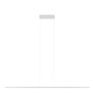 Pendant lamps over the island - Nowodvorski BAR LED M Ceiling Lights Linear Max power 32W LED 4000K White 11582 - product 3