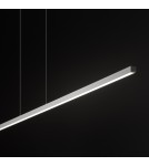 Pendant lamps over the island - Nowodvorski BAR LED M Ceiling Lights Linear Max power 32W LED 4000K White 11582 - product 4