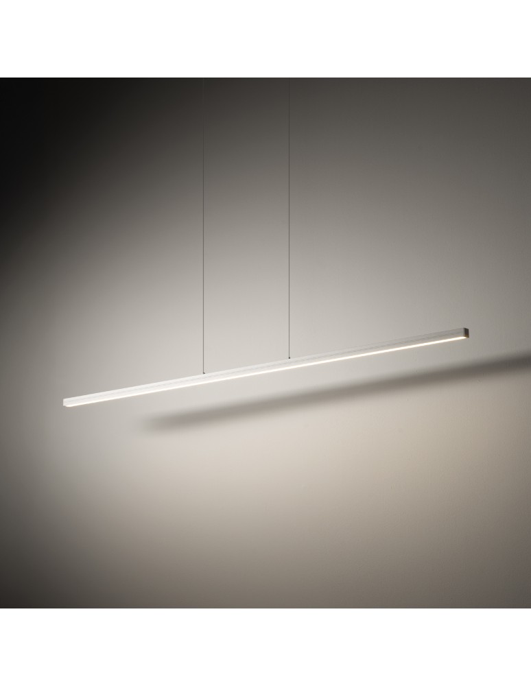 Pendant lamps over the island - Nowodvorski BAR LED S Ceiling Lights Linear Max power 27W LED 3000K White 11583 - product kolory-swiatla.pl 2