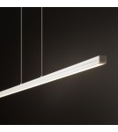 Pendant lamps over the island - Nowodvorski BAR LED S Ceiling Lights Linear Max power 27W LED 3000K White 11583 - product 4