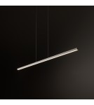 Pendant lamps over the island - Nowodvorski BAR LED S Ceiling Lights Linear Max power 27W LED 3000K White 11583 - product 5