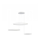 Pendant lamps circles - Nowodvorski CIRCOLO LED Ceiling Lamps Pendant Lamps Max power 45W LED 3000K White 11602 - product 1