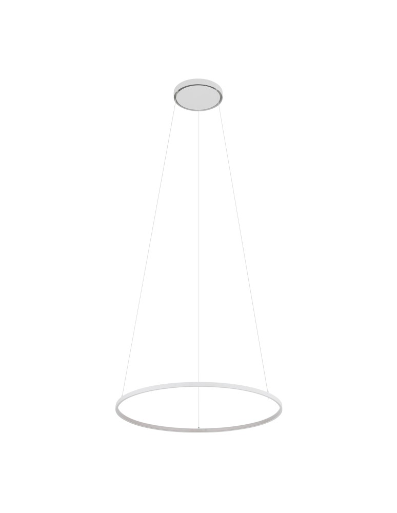 Pendant lamps circles - Nowodvorski CIRCOLO LED M Ceiling lamps Pendant lamps Max wattage 21W LED 3000K White 11604 - product kolory-swiatla.pl 1