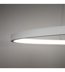 Pendant lamps circles - Nowodvorski CIRCOLO LED M Ceiling lamps Pendant lamps Max wattage 21W LED 3000K White 11604 - product 4