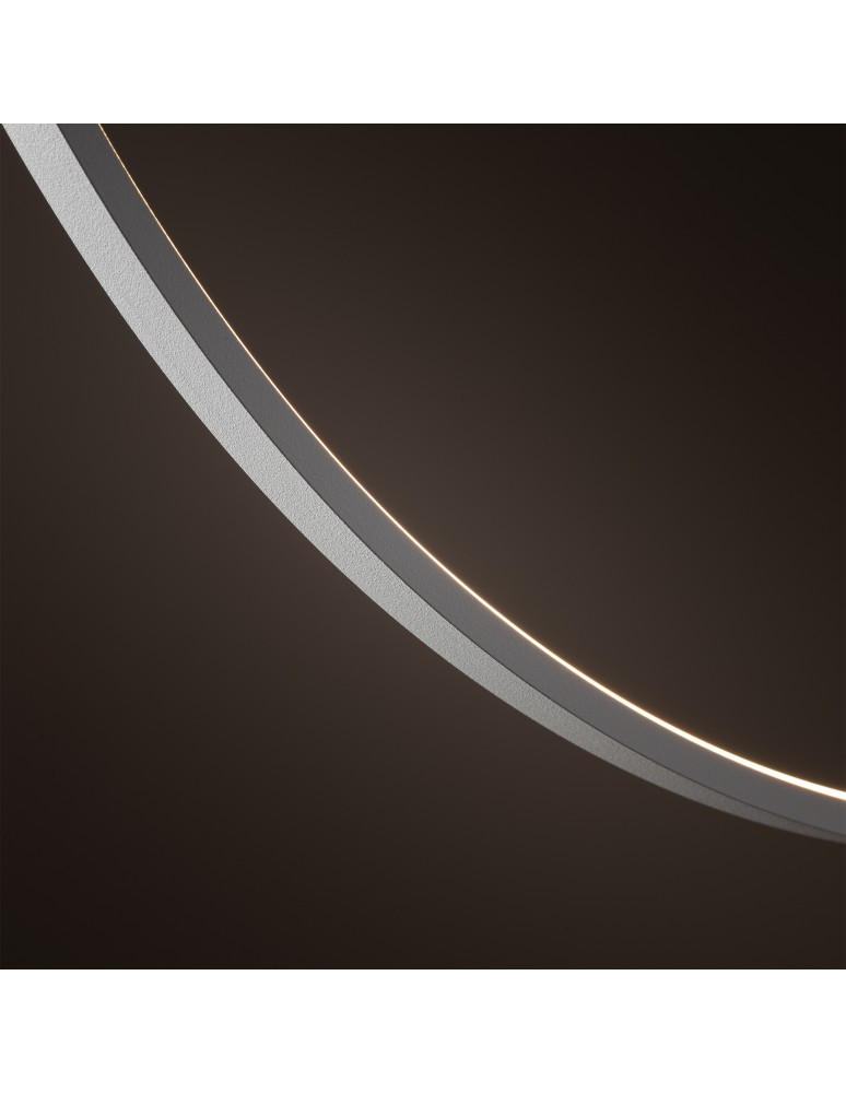 Pendant lamps circles - Nowodvorski CIRCOLO LED M Ceiling lamps Pendant lamps Max wattage 21W LED 3000K White 11605 - product kolory-swiatla.pl 6