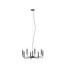 Nowodvorski ORTO  Lampy sufitowe Żyrandol Max moc 10W only LED E14  Czarny 11460