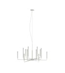Modern chandeliers - Nowodvorski ORTO A Ceiling Lamps Chandelier Max power 10W only LED E14 Silk gray 11463 - product 1
