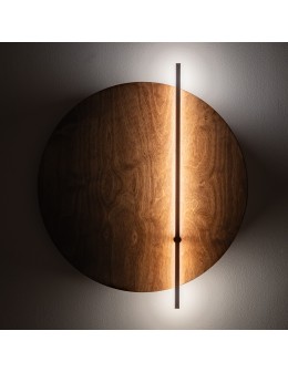 Nowodvorski SUNSET LED D Wall Sconces Max moc 7W LED 3000K Dark wood 11432 - product 2