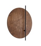 Wooden wall lamps - Nowodvorski SUNSET LED D Wall Sconces Max moc 7W LED 3000K Dark wood 11432 - product 3