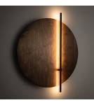 Nowodvorski SUNSET LED D  Ścienna Kinkiety Max moc 7W LED  3000K Ciemne drewno 11432