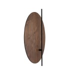 Wooden wall lamps - Nowodvorski SUNSET LED D Wall Sconces Max moc 7W LED 3000K Dark wood 11432 - product 5